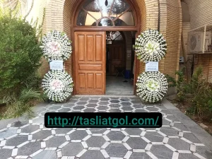 تاج گل اجاره ایی خیریه محک