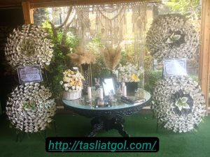 تاج گل ترحیم قزوین